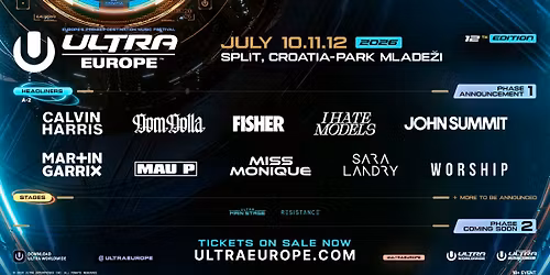 ULTRA EUROPE 2026