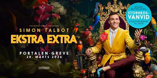 Simon Talbot - EKSTRA EXTRA Comedy Tour 2026
