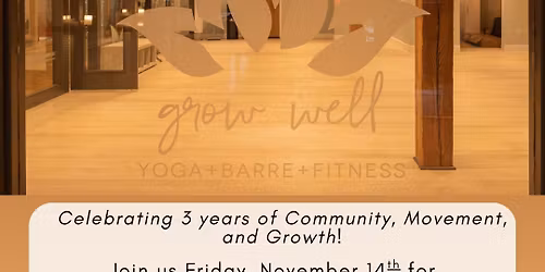 Our Third Anniversary!