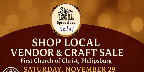 SHOP LOCAL VENDOR & CRAFT SHOW