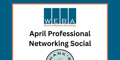 WEBA April Professional Networking Social at Hank's Oyster Bar 