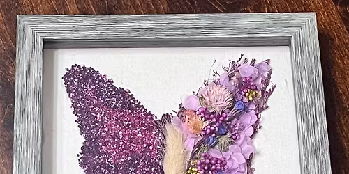 Mixed Media Butterfly Art Class