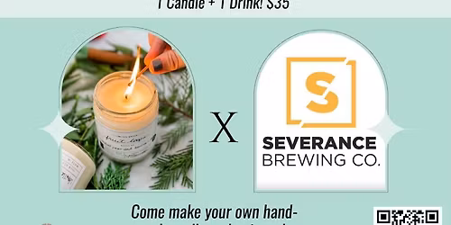 CANDLE + DRINK! Collaboration with Severance Brewing Co.