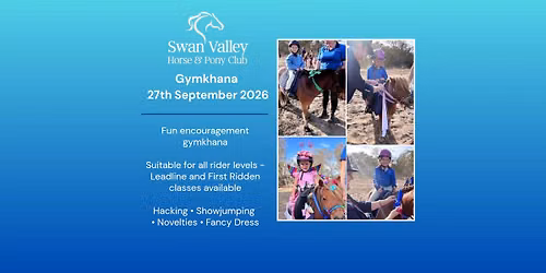 Swan Valley Pony Club Gymkhana 2026
