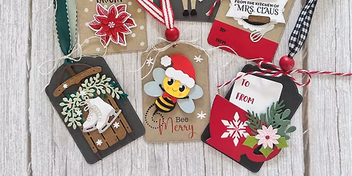 Designer Christmas Gift Tag Workshop