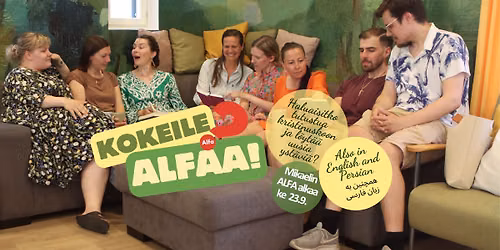Mikaelin suosittu Alfa-kurssi alkaa 23.9.