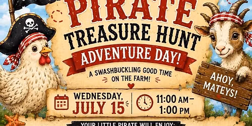 Cluckademy Pirate Day on the Farm