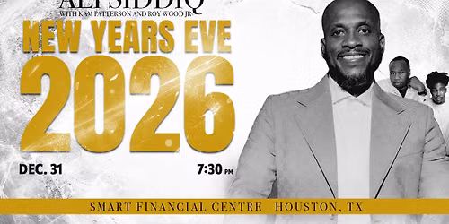 Ali Siddiq New Year's Eve with Kam Patterson and Roy Wood Jr