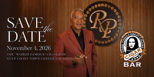 Rocky Patel at The "World Famous" Cigar Bar - Gulf Coast Town Center