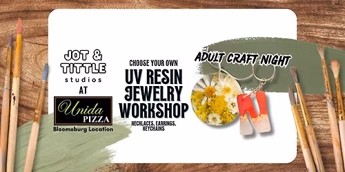 Cozy Craft Series: UV Resin Jewelry