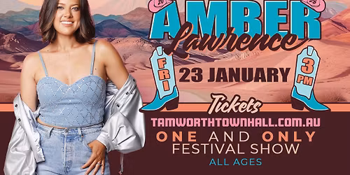 Amber Lawrence Live At The Tamworth Town Hall @ TCMF26