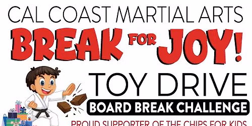 Board Breaking TOY DRIVE