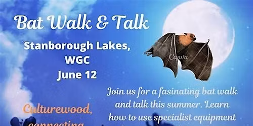 Bat Walk with CultureWood CIC - Great Big Green Week