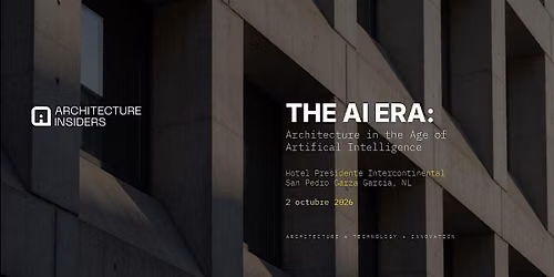 Architecture Insiders 2026 - The AI Era: Architecture in the Age of AI