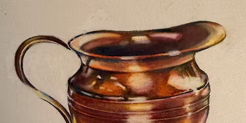 Realistic Crystal & Metal in Colored Pencil with Mary Pesch