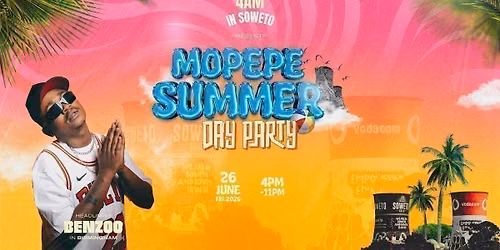 Benzoo Live: MOPEPE SUMMER Day Party