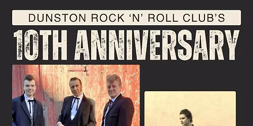 10 Year Anniversary with The Rhythm Aces, Sophie Begg, DJ Jordy Jiver and DJ Martin 'Badboy' Oliver