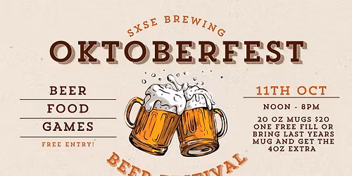 South by SouthEast Brewing's Oktoberfest