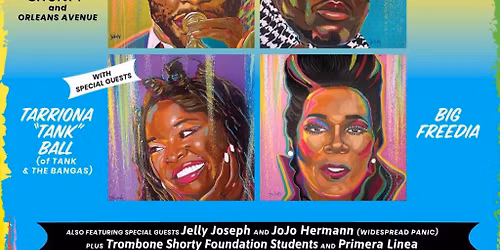 Shorty Fest: Trombone Shorty and Orleans Avenue  Cimafunk  La Tribu