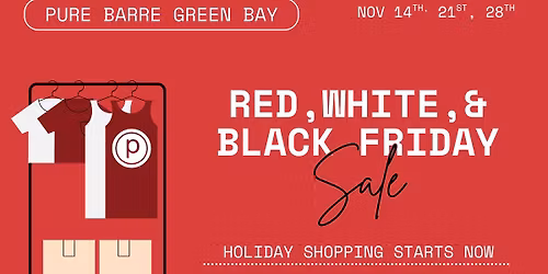 RED, WHITE, AND BLACK FRIDAY AT PBGB! 