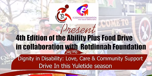 Ability Plus Initiative 4th Edition FOOD DRIVE