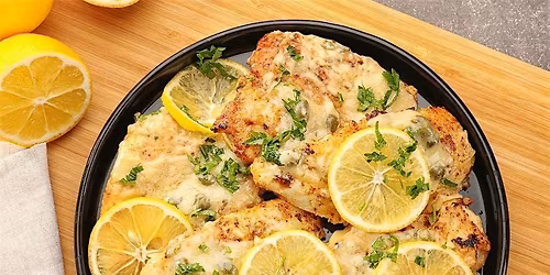 Chicken Piccata, Fresh Pasta and Tiramisu Cooking Class