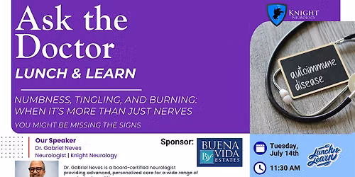 Ask The Doctor - Lunch & Learn