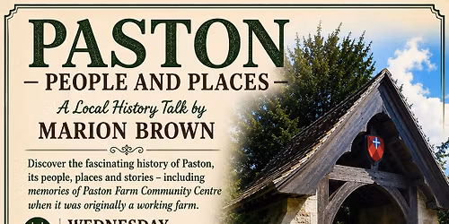Paston - People and Places (talk) 