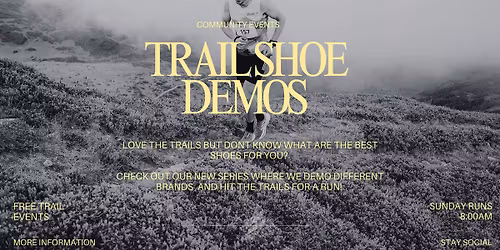 Fleet Feet Chico Trail Shoe Demo Runs 2026