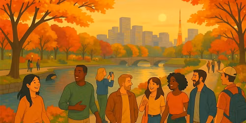 Social Walk: Autumn in Chiyoda & Imperial Palace \ud83c\udf41 Meet, Explore & Connect