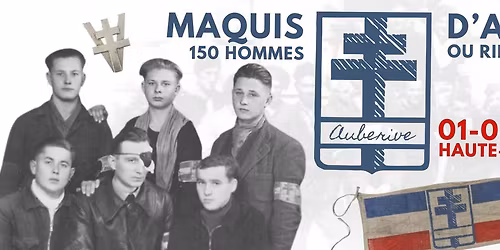 Maquis d'Auberive 1944 - mai 2026