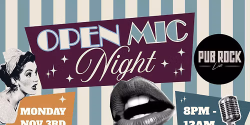 OPEN MIC NIGHT {On the BIG Stage} | INDUSTRY NIGHT