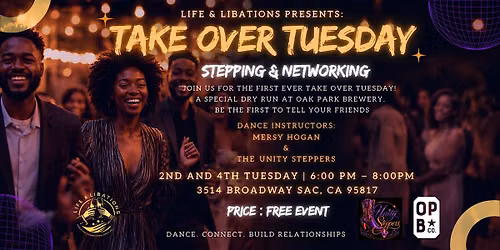 Take Over Tuesday:  Stepping & Networking