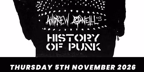 Andrew O'Neill: The History of Punk \/\/ Polar Bear Music Club, Hull