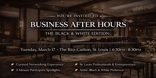 Business After Hours:  A Curated Networking Experience
