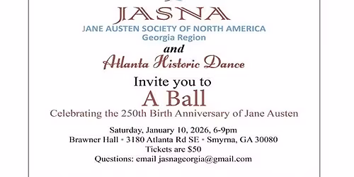 The Jane Austen Ball