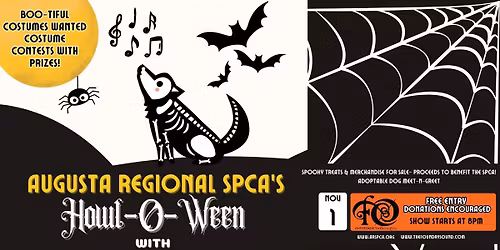 Augusta Regional SPCA's HOWL-O-WEEN with Calf Mountain Jam!