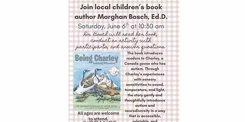 WFOL Local Author Program: Local Childrens Book Author Presentation: Dr. Morghan Bosch