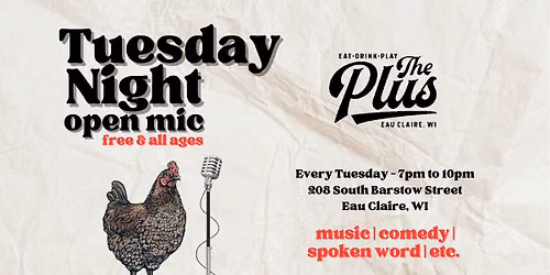 Open Mic Night at The Plus