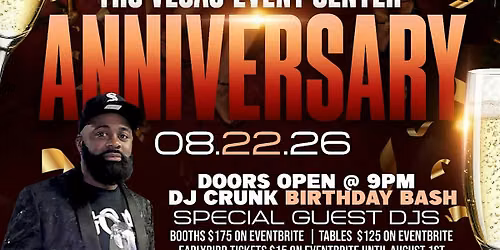 Tru Vegas Anniversary Party