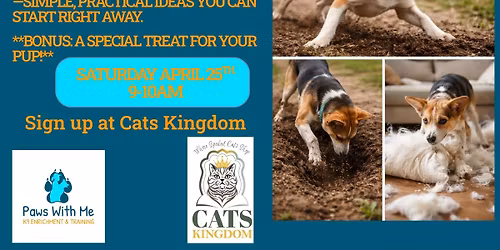 FREE Dog Enrichment Class