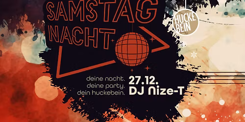 Samstagnacht mit DJ Nize-T (planet Radio)