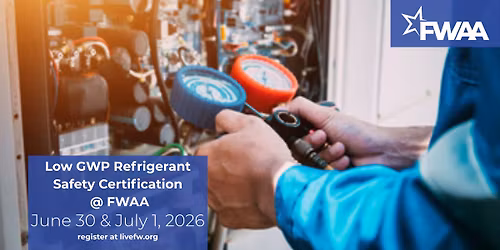 Low GWP Refrigerant Safety Course and Certification