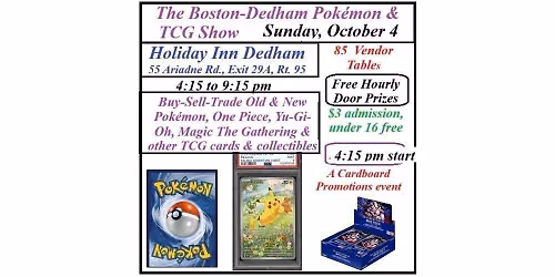The Boston-Dedham Pokemon & TCG Show