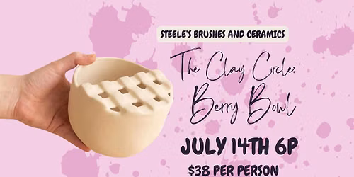 Clay Circle: Berry Bowl