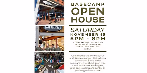 Basecamp Open House