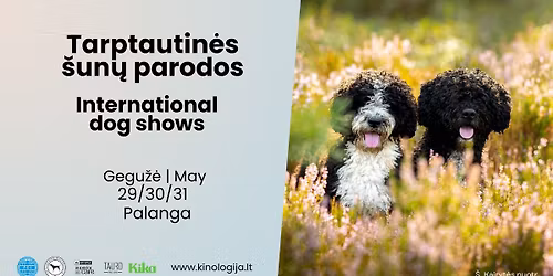 International Dog Shows \/ Tarptautin\u0117s \u0161un\u0173 parodos Palangoje (CACIB)