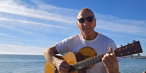 Tom Jackman performing live at Jettywave Distillery