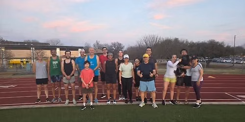 Plano Pacers Track Interval Training