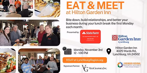 Eat & Meet, presented by Jack Dean - State Farm Insurance